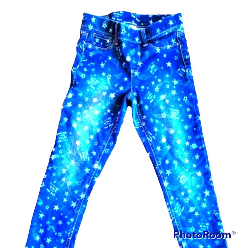 💥Wonder nation💥 jeans "I love you to the moon and back" size 7-8 youth ♥️